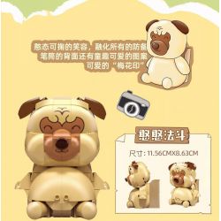 PLEYERID M38-P8058 P8058 8058 M38P8058 38-P8058 NHÀ THÚ CƯNG DỄ THƯƠNG Q HỘP ĐỰNG BÚT 3 LOẠI COURTING CHAI FUNNY BIRD ER HAN FA DOU bộ đồ chơi xếp lắp ráp ghép mô hình