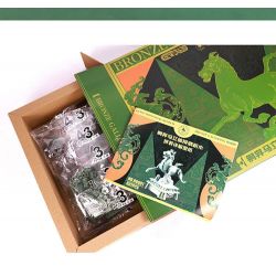 GANSU PROVINCIAL MUSEUM 06001 BỘ BA CHIỀU NGỰA PHI NƯỚC ĐẠI BẰNG ĐỒNG bộ đồ chơi xếp lắp ráp ghép mô hình Arts & Crafts 887 khối