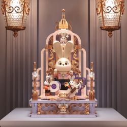 EMUE EM0002 0002 PHÁP SƯ GIAO HƯỞNG CUNG ĐIỆN bộ đồ chơi xếp lắp ráp ghép mô hình Arts & Crafts MUSICAL TRACES MUSIC HALL 1547 khối