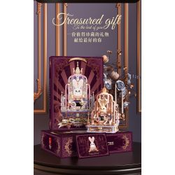 EMUE EM0002 0002 PHÁP SƯ GIAO HƯỞNG CUNG ĐIỆN bộ đồ chơi xếp lắp ráp ghép mô hình Arts & Crafts MUSICAL TRACES MUSIC HALL 1547 khối