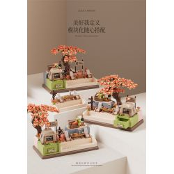 EMUE EM0006 0006 CHÚC XUÂN VUI VẺ VĂN PHÒNG NHẸ NHÀNG bộ đồ chơi xếp lắp ráp ghép mô hình Arts & Crafts LUCKY ARRIVE