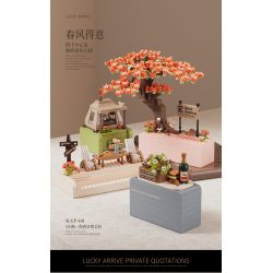 EMUE EM0006 0006 CHÚC XUÂN VUI VẺ VĂN PHÒNG NHẸ NHÀNG bộ đồ chơi xếp lắp ráp ghép mô hình Arts & Crafts LUCKY ARRIVE