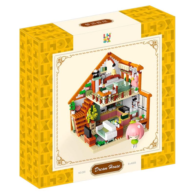 LHCX 201 MỘNG NGỌC TIỂU VŨ bộ đồ chơi xếp lắp ráp ghép mô hình