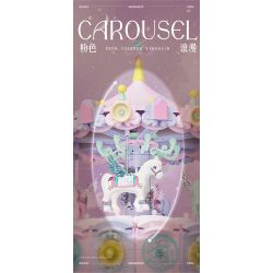 WEILE CREATION 3008 CÔNG VIÊN GIẢI TRÍ GALAXY HỘP NHẠC TROJAN TƯỞNG bộ đồ chơi xếp lắp ráp ghép mô hình 1686 khối