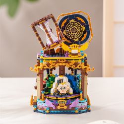 LOZ 1927 ĐỒNG HỒ CÁT MƯỜI HAI CHÒM SAO bộ đồ chơi xếp lắp ráp ghép mô hình Arts & Crafts 1367 khối