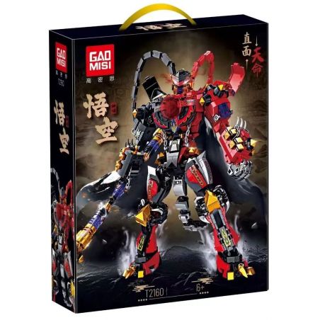 LE YI T2160 2160 CƠ KHÍ THẦN THOẠI NGỘ KHÔNG bộ đồ chơi xếp lắp ráp ghép mô hình