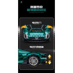 GULY 10621 XE THỂ THAO ALFA ROMEO bộ đồ chơi xếp lắp ráp ghép mô hình Technic Kỹ Thuật Công Nghệ Cao Mô Hình Phương Tiện 4208 khối