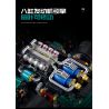 GULY 10621 XE THỂ THAO ALFA ROMEO bộ đồ chơi xếp lắp ráp ghép mô hình Technic Kỹ Thuật Công Nghệ Cao Mô Hình Phương Tiện 4208 khối