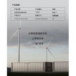 PANTASY 11027 HÌNH DUNG HỆ THỐNG LƯU TRỮ NĂNG LƯỢNG THÔNG MINH bộ đồ chơi xếp lắp ráp ghép mô hình Creator ENVISION Sáng Tạo 1300 khối