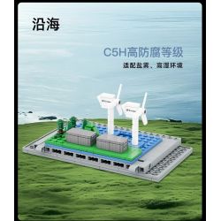 PANTASY 11027 HÌNH DUNG HỆ THỐNG LƯU TRỮ NĂNG LƯỢNG THÔNG MINH bộ đồ chơi xếp lắp ráp ghép mô hình Creator ENVISION Sáng Tạo 1300 khối