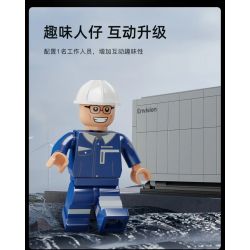 PANTASY 11027 HÌNH DUNG HỆ THỐNG LƯU TRỮ NĂNG LƯỢNG THÔNG MINH bộ đồ chơi xếp lắp ráp ghép mô hình Creator ENVISION Sáng Tạo 1300 khối