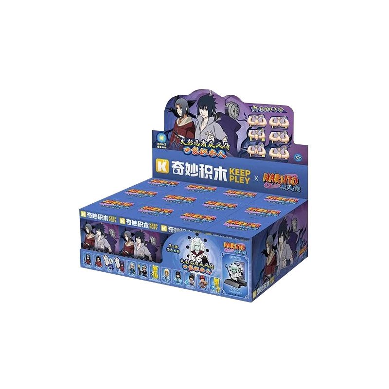 KEEPPLEY 79003 NARUTO SHIPPUDEN PHẦN 3 ĐẠI CHIẾN NINJA POCKET MAN bộ đồ chơi xếp lắp ráp ghép mô hình Movie & Game Phim Và Trò Chơi