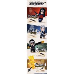 KEEPPLEY 79003 NARUTO SHIPPUDEN PHẦN 3 ĐẠI CHIẾN NINJA POCKET MAN bộ đồ chơi xếp lắp ráp ghép mô hình Movie & Game Phim Và Trò Chơi