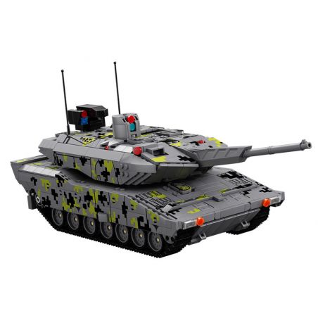 12GO 96001 XE TĂNG PANTHER KF51 bộ đồ chơi xếp lắp ráp ghép mô hình Military Army KF51 PATNTHER Quân Sự Bộ Đội 2235 khối