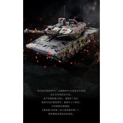 12GO 96001 XE TĂNG PANTHER KF51 bộ đồ chơi xếp lắp ráp ghép mô hình Military Army KF51 PATNTHER Quân Sự Bộ Đội 2235 khối