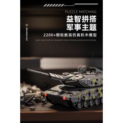 12GO 96001 XE TĂNG PANTHER KF51 bộ đồ chơi xếp lắp ráp ghép mô hình Military Army KF51 PATNTHER Quân Sự Bộ Đội 2235 khối