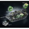 12GO 96001 XE TĂNG PANTHER KF51 bộ đồ chơi xếp lắp ráp ghép mô hình Military Army KF51 PATNTHER Quân Sự Bộ Đội 2235 khối