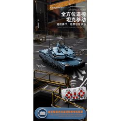 12GO 96005 ABRAMS bộ đồ chơi xếp lắp ráp ghép mô hình Military Army ABRAMS-X Quân Sự Bộ Đội 2116 khối