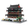WANGE LIGAO DR.LUCK 7214 THÁP TRỐNG Ở TÂY AN THIỂM TRUNG QUỐC bộ đồ chơi xếp lắp ráp ghép mô hình Creator XI AN DRUM TOWER Sáng Tạo 1872 khối