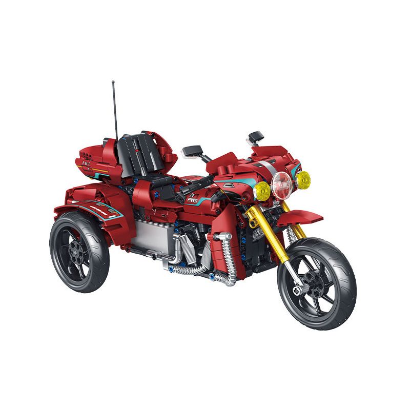 FORANGE FC9013 9013 LƯỚT XE MÁY bộ đồ chơi xếp lắp ráp ghép mô hình Technic GLIDING MOTORCYCLE Kỹ Thuật Công Nghệ Cao Mô Hình Phương Tiện 625 khối