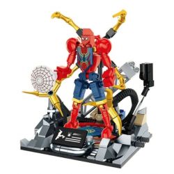 FORANGE FC1546 1546 NỀN TẢNG LIÊN MINH bộ đồ chơi xếp lắp ráp ghép mô hình Super Heroes Siêu Nhân Anh Hùng