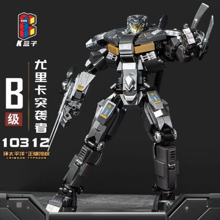 K-BOX 10312 VÀNH ĐAI THÁI BÌNH DƯƠNG EUREKA RAIDERS CẤP bộ đồ chơi xếp lắp ráp ghép mô hình Movie & Game Phim Và Trò Chơi 698 khối