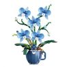 DK 3004 3005 PHONG LAN bộ đồ chơi xếp lắp ráp ghép mô hình Creator BLUE COFFEE CUP ORCHID Sáng Tạo 567 khối