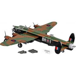 COBI 5759 5758 MÁY BAY NÉM BOM CHIẾN LƯỢC AVRO LANCASTER MK.III tỷ lệ 1:48 bộ đồ chơi xếp lắp ráp ghép mô hình Military Army AVRO LANCASTER B. III Quân Sự Bộ Đội 1595 khối