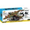 COBI 5759 5758 MÁY BAY NÉM BOM CHIẾN LƯỢC AVRO LANCASTER MK.III tỷ lệ 1:48 bộ đồ chơi xếp lắp ráp ghép mô hình Military Army AVRO LANCASTER B. III Quân Sự Bộ Đội 1595 khối