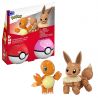 MEGA BLOKS JCR81 POKÉMON EEVEE VÀ CHARMANDER bộ đồ chơi xếp lắp ráp ghép mô hình Movie & Game POKÉMON CHARMANDER & EEVEE Phim Và Trò Chơi 40 khối