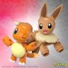 MEGA BLOKS JCR81 POKÉMON EEVEE VÀ CHARMANDER bộ đồ chơi xếp lắp ráp ghép mô hình Movie & Game POKÉMON CHARMANDER & EEVEE Phim Và Trò Chơi 40 khối