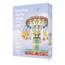 SMALL ANGLE JD041 GHẾ BAY XOAY bộ đồ chơi xếp lắp ráp ghép mô hình Creator ROTATING FLYING CHAIR Sáng Tạo 2848 khối