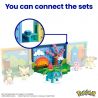 MEGA BLOKS HXF81 POKÉMON CẢNH CÔNG VIÊN bộ đồ chơi xếp lắp ráp ghép mô hình Movie & Game POKÉMON PARK SCENE Phim Và Trò Chơi 222 khối