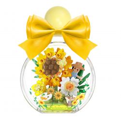 IBLOCK IB2101-2 2101-2 BỐN MÙA HOA NỞ TRONG NẮNG HÈ bộ đồ chơi xếp lắp ráp ghép mô hình Arts & Crafts SEASONS BLOSSOM