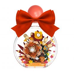 IBLOCK IB2101-3 2101-3 XỨ HOA BỐN MÙA NHẶT SẮC THU bộ đồ chơi xếp lắp ráp ghép mô hình Arts & Crafts SEASONS BLOSSOM