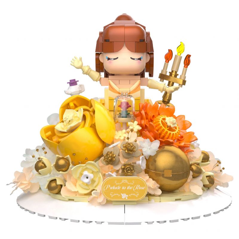 IAMBRICK 30504 NGÔN NGỮ CỦA CÁC LOÀI HOA TRONG CÕI BÍ MẬT LỜI MỞ ĐẦU TRƯỚC HỒNG bộ đồ chơi xếp lắp ráp ghép mô hình Arts & Crafts THE LANGUAGE OF SECRET FLOWER