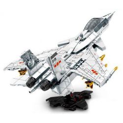 MINGDI LEIBAO K2097 2097 VŨ KHÍ QUAN TRỌNG NHẤT CỦA ĐẤT NƯỚC TIÊM KÍCH J-15 bộ đồ chơi xếp lắp ráp ghép mô hình Military Army Quân Sự Bộ Đội 519 khối