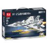 MINGDI LEIBAO K2097 2097 VŨ KHÍ QUAN TRỌNG NHẤT CỦA ĐẤT NƯỚC TIÊM KÍCH J-15 bộ đồ chơi xếp lắp ráp ghép mô hình Military Army Quân Sự Bộ Đội 519 khối
