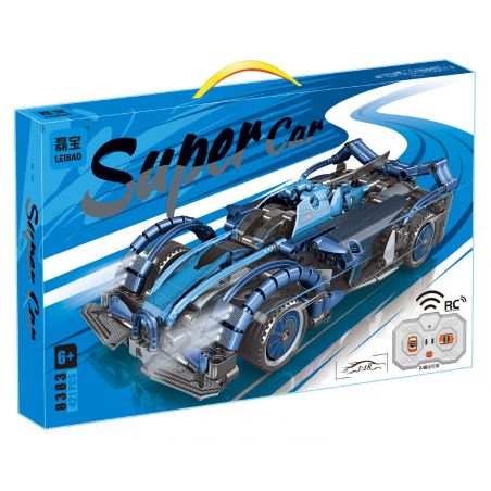 LEIBAO 8383 SIÊU XE bộ đồ chơi xếp lắp ráp ghép mô hình Technic Kỹ Thuật Công Nghệ Cao Mô Hình Phương Tiện 421 khối