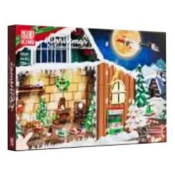 MouldKing 10164 Mould King 10164 LỊCH ĐẾM NGƯỢC GIÁNG SINH BLIND BOX POKE FUN bộ đồ chơi xếp lắp ráp ghép mô hình Creator Sáng Tạo 694 khối