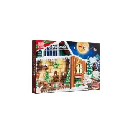 MouldKing 10164 Mould King 10164 LỊCH ĐẾM NGƯỢC GIÁNG SINH BLIND BOX POKE FUN bộ đồ chơi xếp lắp ráp ghép mô hình Creator Sáng Tạo 694 khối