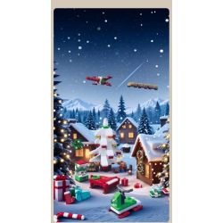 MouldKing 10164 Mould King 10164 LỊCH ĐẾM NGƯỢC GIÁNG SINH BLIND BOX POKE FUN bộ đồ chơi xếp lắp ráp ghép mô hình Creator Sáng Tạo 694 khối