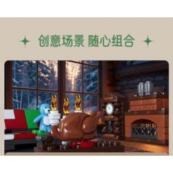 MouldKing 10164 Mould King 10164 LỊCH ĐẾM NGƯỢC GIÁNG SINH BLIND BOX POKE FUN bộ đồ chơi xếp lắp ráp ghép mô hình Creator Sáng Tạo 694 khối