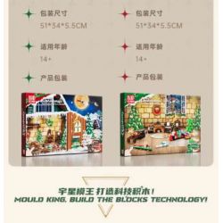 MouldKing 10165 Mould King 10165 LỊCH ĐẾM NGƯỢC GIÁNG SINH BLIND BOX POKE FUN bộ đồ chơi xếp lắp ráp ghép mô hình Creator Sáng Tạo 725 khối