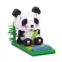 MOYU BLOCK MY93013 93013 GIÁ ĐỠ TRANG TRÍ GẤU TRÚC TRE bộ đồ chơi xếp lắp ráp ghép mô hình Gear PANDA STAND Đồ Lắp Ghép 339 khối