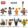 XINH X0355 0355 2054 2055 2056 2057 2058 2059 2060 2061 NHÂN VẬT NHỎ ONE PIECE 8 LOẠI bộ đồ chơi xếp lắp ráp ghép mô hình Movie & Game Phim Và Trò Chơi