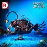 DK 7042 CÁ ĐÈN LỒNG CƠ KHÍ bộ đồ chơi xếp lắp ráp ghép mô hình LANTERN FISH 1038 khối