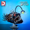 DK 7042 CÁ ĐÈN LỒNG CƠ KHÍ bộ đồ chơi xếp lắp ráp ghép mô hình LANTERN FISH 1038 khối