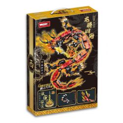 WOMA C0698 0698 RỒNG BAY BỐN BIỂN ĐEN CỦA TÂY bộ đồ chơi xếp lắp ráp ghép mô hình Movie & Game Phim Và Trò Chơi 866 khối