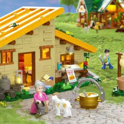 LUMIBRICKS FUNWHOLE F9049 9049 PHÒNG TRANG TRẠI PHÔ MAI bộ đồ chơi xếp lắp ráp ghép mô hình City FARM LIFE CHEESE ROOM Thành Phố 867 khối